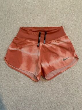 NWOT Nike Women’s Orange Tie-Dye Athletic Shorts